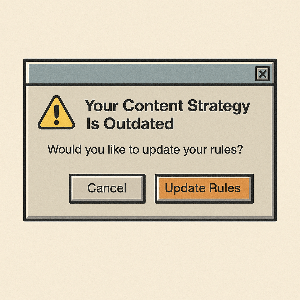 The Old vs. New Rules of B2B Content Marketing